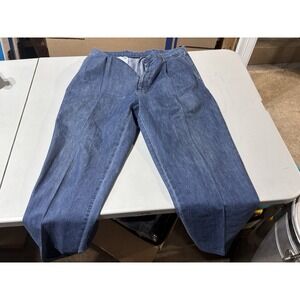 Vintage Dockers Denim Trouser Pants Mens 34‎ 34x30Chinos